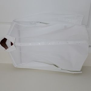 Alfani slim fit white button up